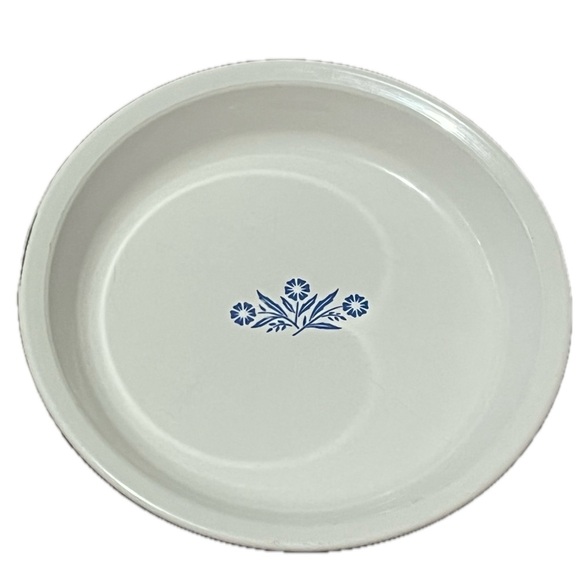 Vintage Corning Ware Blue Cornflower 9'' X 1-1/4” Pie Plate P-309 Baking Dish - Picture 4 of 4